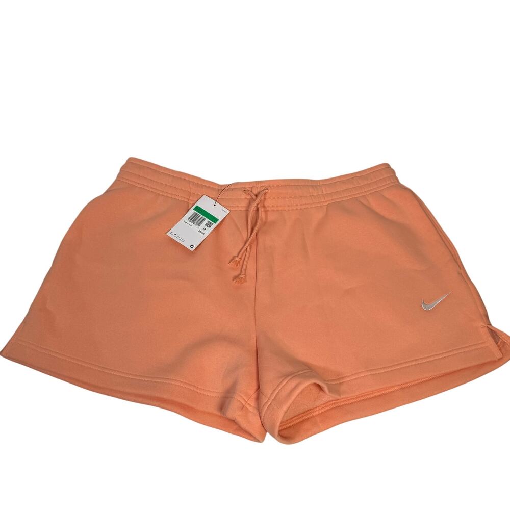Nike Sportswear Club Fleece Shorts NWT Peach Coral Women’s